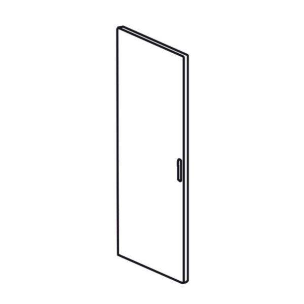 Porte métal réversible galbée pour armoire XL³4000 largeur 975mm et hauteur extérieure 2000mm: th_020557-LEGRAND-1000.jpg