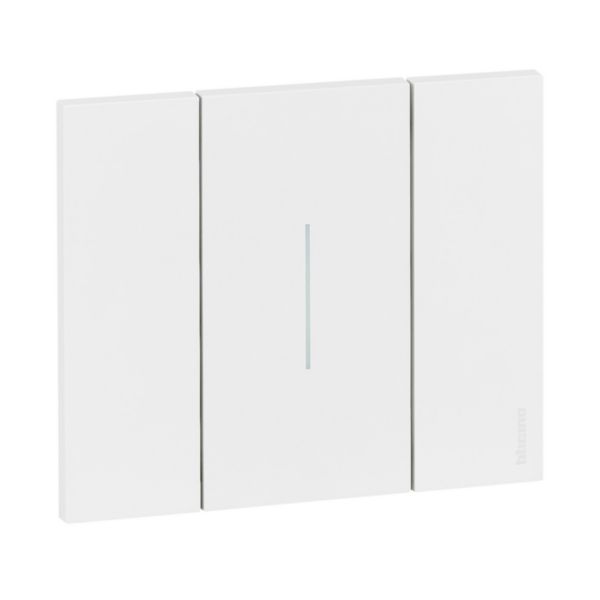Plaque de finition Living Now Collection Les Blancs matière polymère 2 modules - finition Blanc: th_BT-K4003M2A-WEB-R8.jpg