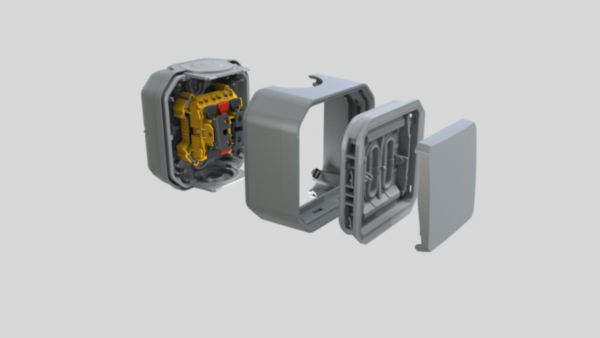 Interrupteur ou va-et-vient étanche Plexo 10A à équiper d'un boitier ou d'une plaque support finition gris :th_LG-069511L-WEB-DECO.jpg
