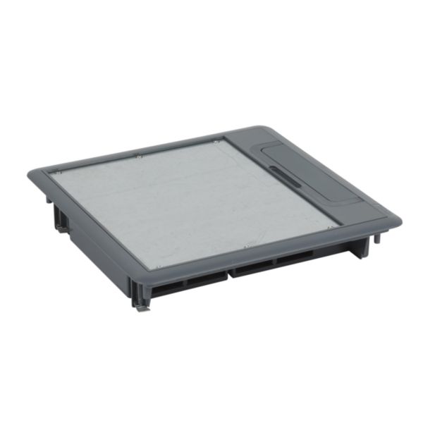 Boîte de sol Logix-Epaisseur 50mm-16 modules verticaux-Pour chape béton ou plancher technique