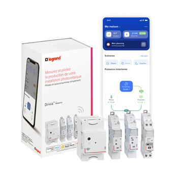 Pack de démarrage Drivia with Netatmo : mesure, analyse et pilotage d'une installation photovoltaïque résidentielle monophasée