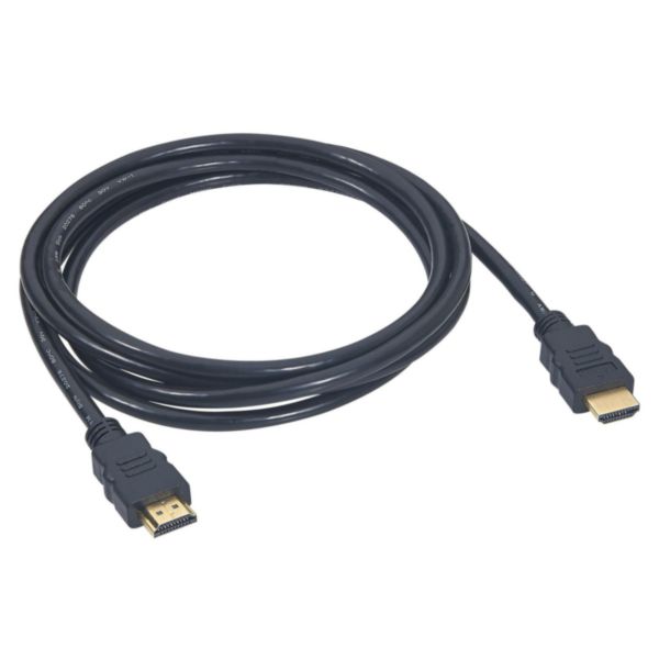 051733 Cordon HDMI raccordement prise HDMI à terminal audio et vidéo  longueur 2m - professionnel