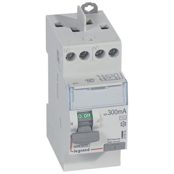 Interrupteur différentiel 2x40A/63mA Type AC - 03414 - Digital Electric