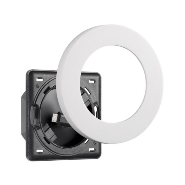 Adaptateur Batibox pour Caméra intérieure Advance Pro - Blanc