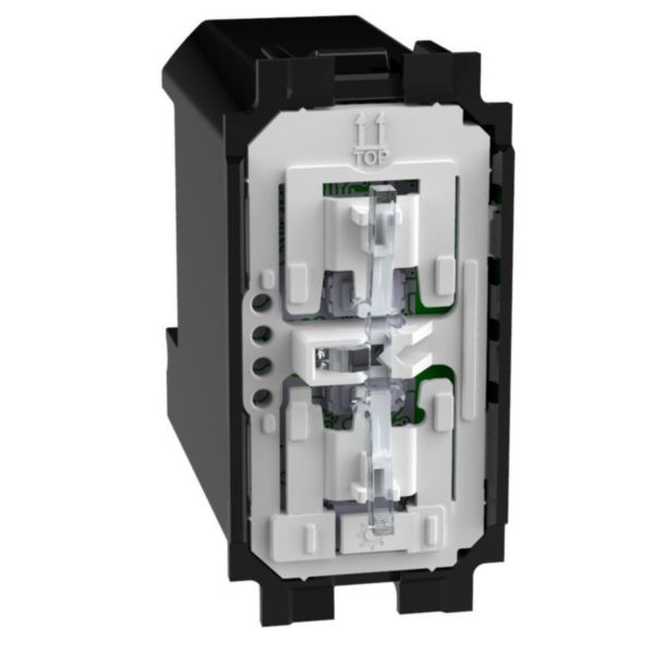 Variateur universel 3 fils Living Now - 1 module - Compatible LED/halogène 150W max