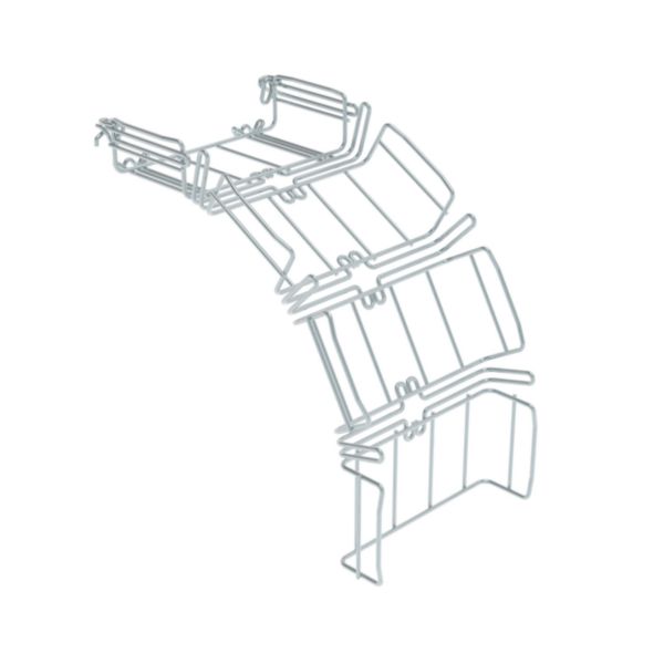 Accessoire Cablobend - Hauteur 54mm - Largeur 100mm - Finition HR - Assemblé, prêt à l'emploi