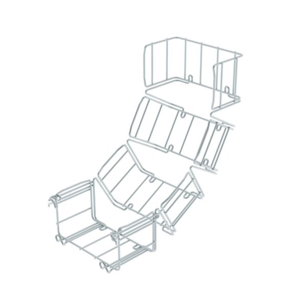 Accessoire Cablobend - Hauteur 105mm - Largeur 200mm - Finition EZ - Assemblé, prêt à l'emploi