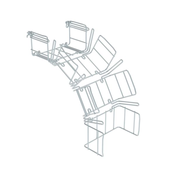 Accessoire Cablobend - Hauteur 105mm - Largeur 200mm - Finition EZ - Assemblé, prêt à l'emploi