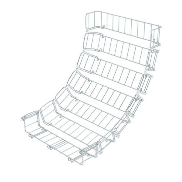 Accessoire Cablobend - Hauteur 105mm - Largeur 500mm - Finition EZ - Assemblé, prêt à l'emploi