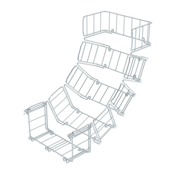 Accessoire Cablobend - Hauteur 150mm - Largeur 450mm - Finition EZ - Assemblé, prêt à l'emploi