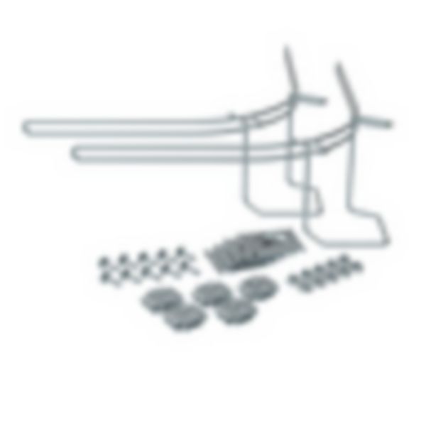 Kit d'accessoires flexibles RAD T angle 90° Hauteur 105mm - largeur 150mm EZ