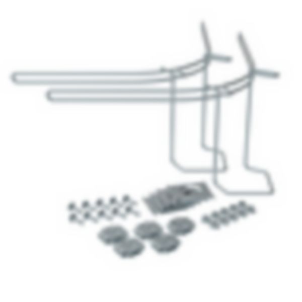 Kit d'accessoires flexibles RAD T angle 90° Hauteur 150mm - largeur 150mm HR