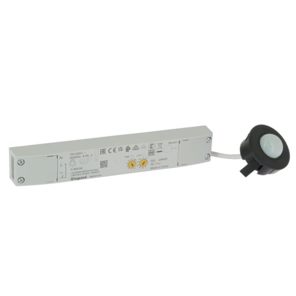 GREEN-I Mini Détecteur noir ON/OFF pour la gestion de l'éclairage pour montage encastré
