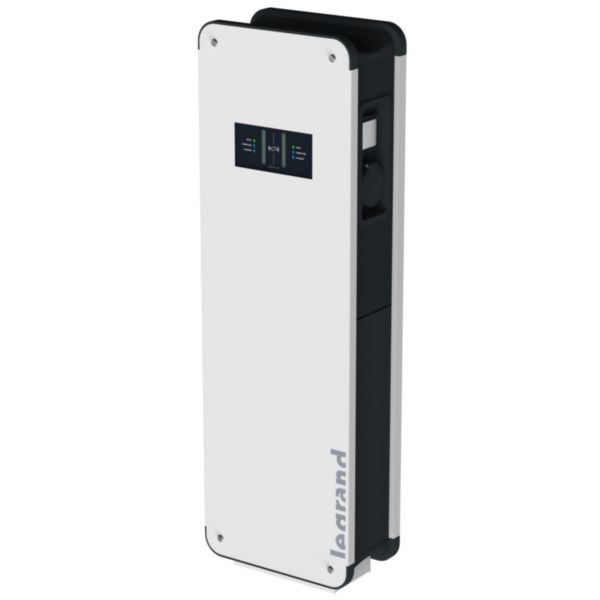Borne de recharge sur pied Green'UP CONTROL 2x7,4 kW - 1P - Mode 3 - DLM/RFID/GSM/Wi-Fi/LAN - IP55 IK10 - Protections intégrées