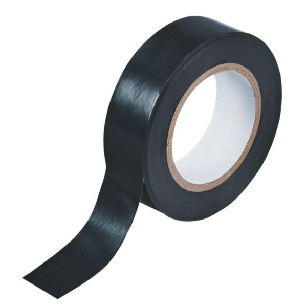 093091 Ruban adhésif isolant en PVC dimensions 15x10mm - noir