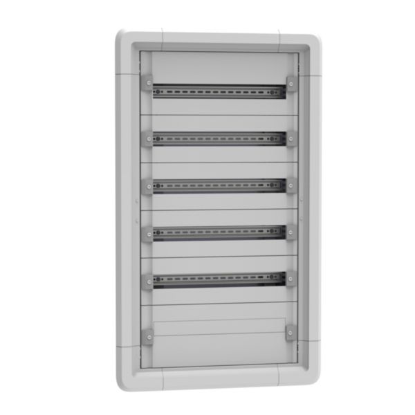 Coffret de distribution encastré 6 rangées 24 modules hauteur 1145mm - XL³ HP 160