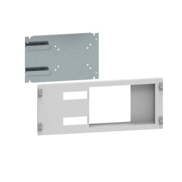 Kit de branchement monophasé et tétrapolaire à puissance limitée (tarif bleu) pour coffret métal 36 modules - XL³ HP 160