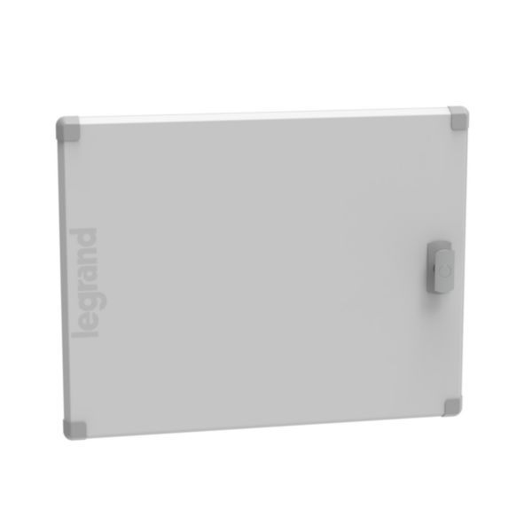 Porte métal plate pour coffret de distribution 2 rangées 24 modules hauteur 450mm - XL³ HP 160