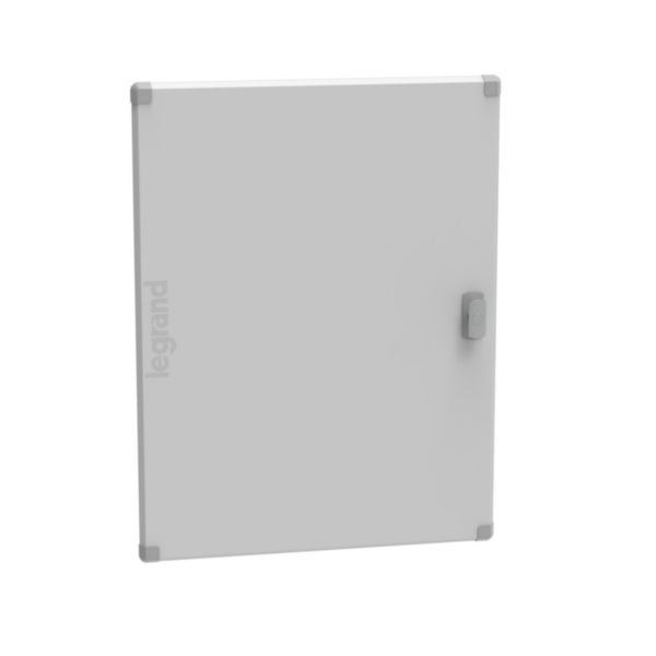 Porte métal plate pour coffret de distribution 4 rangées 24 modules hauteur 750mm - XL³ HP 160