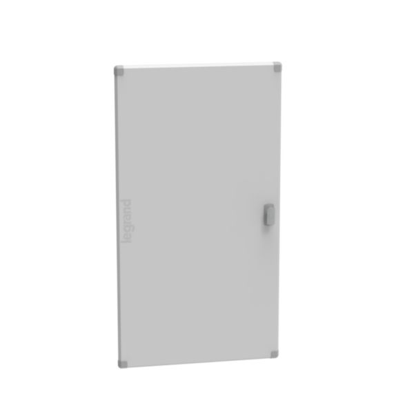 Porte métal plate pour coffret de distribution 6 rangées 24 modules hauteur 1050mm - XL³ HP 160