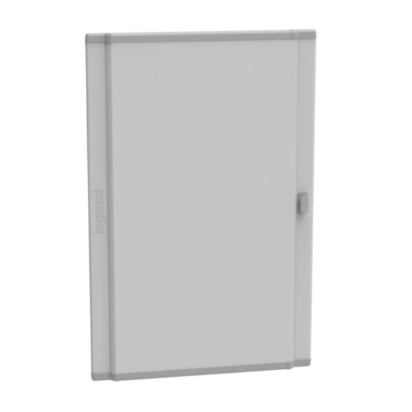 Porte métal galbée pour coffret de distribution 7 rangées 36 modules hauteur 1200mm - XL³ HP 160