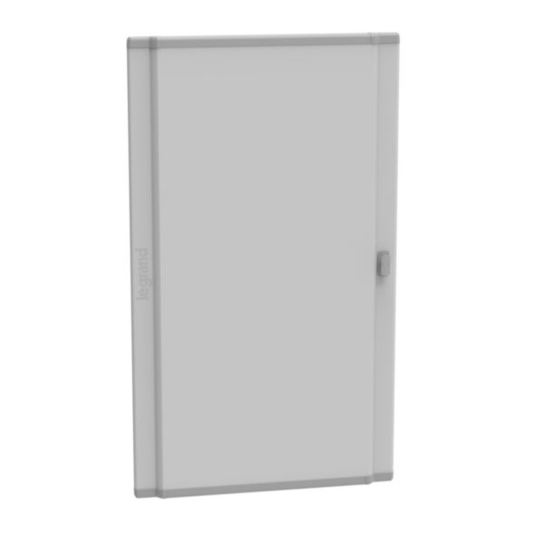 Porte métal galbée pour coffret de distribution 8 rangées 36 modules hauteur 1350mm - XL³ HP 160