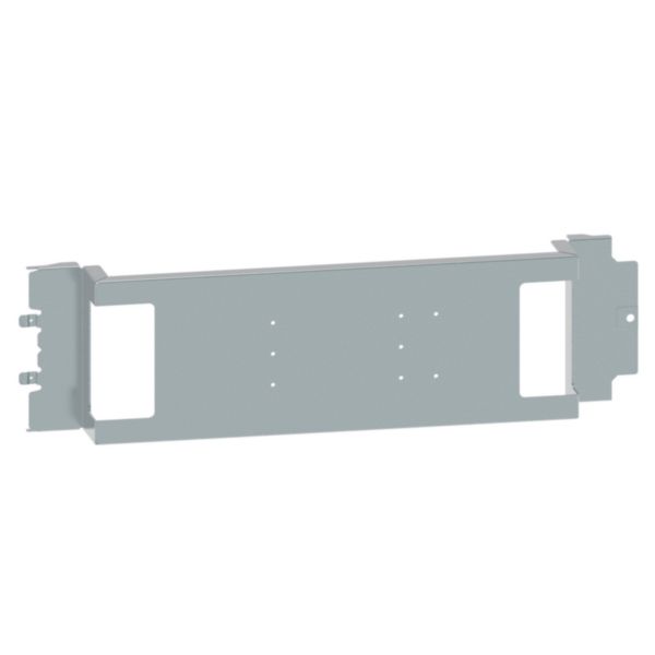 Platine pour 1 DPX³160 horizontal avec commande rotative 24 modules XL³HP 630