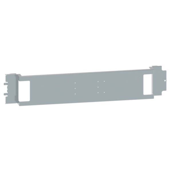 Platine pour 1 DPX³160 horizontal avec commande rotative 36 modules XL³HP 630