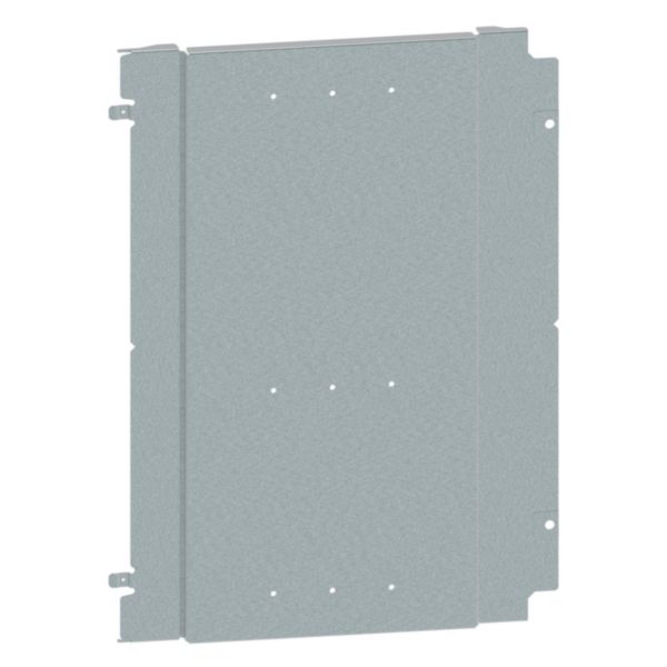 Platine pour 1 DPX³630 vertical plombable et commande rotative 12 modules XL³HP 630
