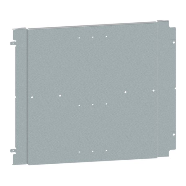 Platine pour 1 DPX³630 vertical plombable et commande rotative 24 modules XL³HP 630