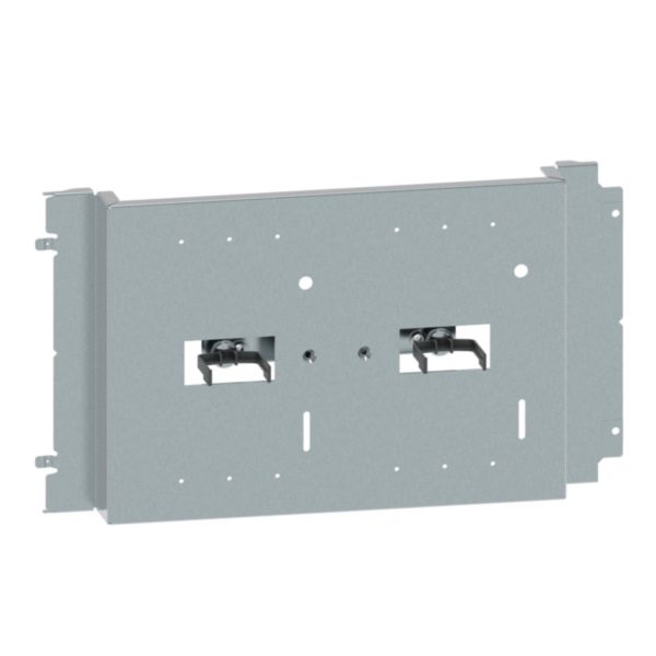 Platine pour 2 DPX³630 vertical avec inverseur de source 24 modules XL³HP 630