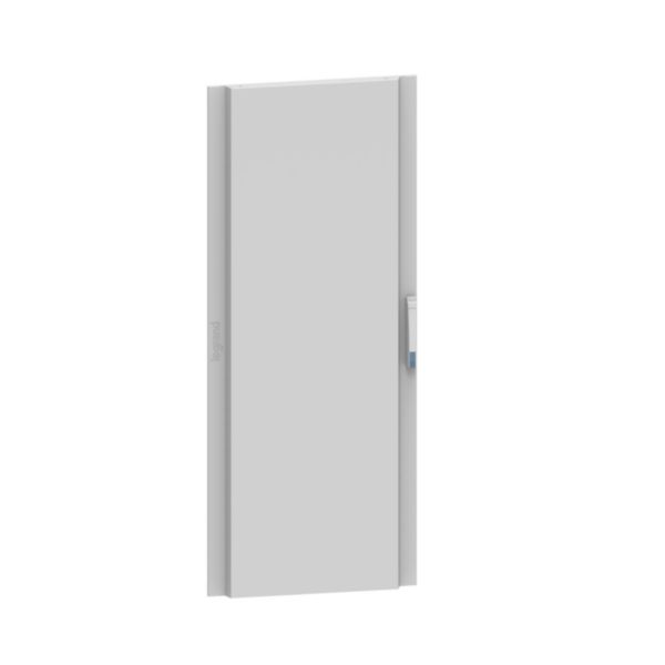 Porte métal galbée pour armoire de distribution hauteur 2200mm et largeur 800mm - XL³HP 6300