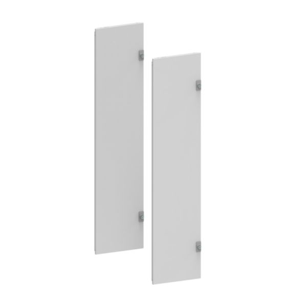 Plastron plein métal hauteur 2200mm pour gaine à câbles interne largeur 300mm - XL³HP 6300