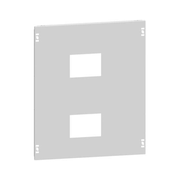 Plastron métal montage horizontal DPX³630 TSE fixe/extractible pour armoire largeur 600 - XL³HP 6300 - Page 92