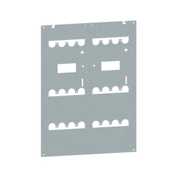 Platine pour montage 2 DPX³630 vertical fixe différentiel inverseur de source pour armoire largeur 600mm - XL³HP 6300 - Page 93