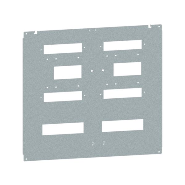 Platine pour montage 2 DPX³630 vertical avec earth leakage module inverseur de source pour armoire largeur 800mm - XL³HP 6300 - Page 96
