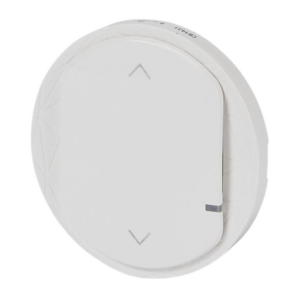 Enjoliveur de remplacement Céliane with Netatmo pour interrupteur/commande volets roulants - Blanc