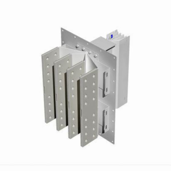 Interface de connexion standard XCP-HP - 3200A aluminium - IP55 - Ue=1000V - Pertes Joule 683W/m - RAL7035 acier galvanisé