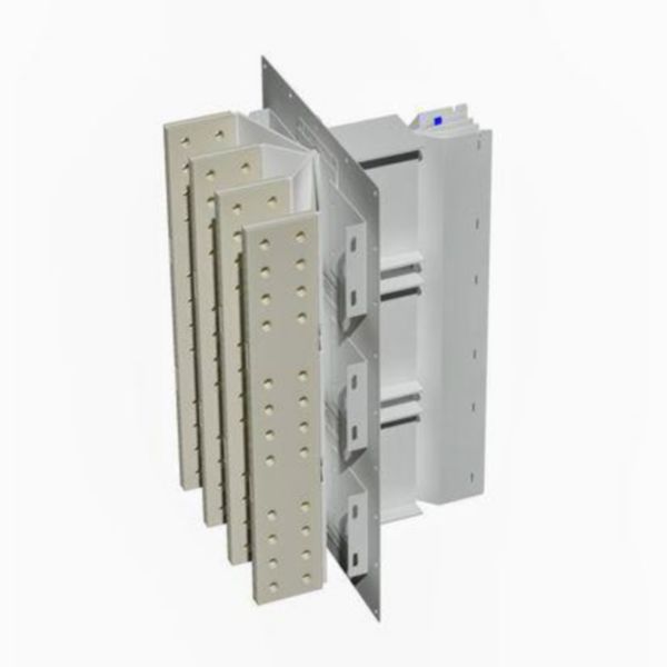 Interface de connexion standard XCP-S - 5000A - Ue=1000V - IP55 - Pertes 1154W/m - Type droit