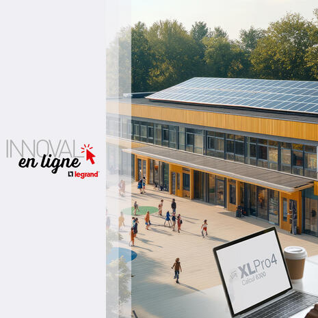 E-learning Legrand : étude photovoltaïque avec XLPro4 Calcul - AF0812