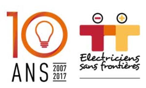 10 années de partenariat avec l’association Electriciens sans frontières !