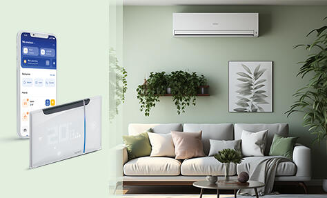 Connectez simplement les systèmes CVC avec le thermostat Smarther AC with Netatmo