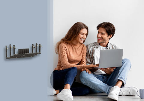 Raccorder des prises Céliane entre elles avec le peigne Céliane Rapido