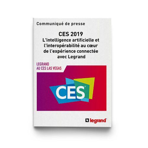 Outils Presse Legrand au CES Las Vegas 2019