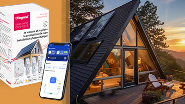 Pack connecté photovoltaïque