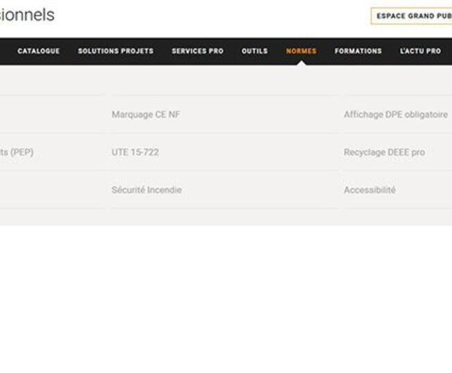 menu normes site legrand 700x350