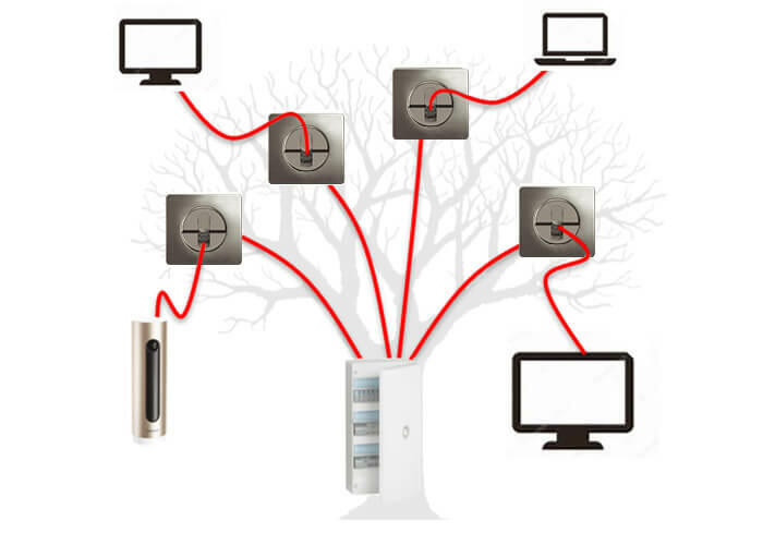 dessin arbre prises rj45 700x500