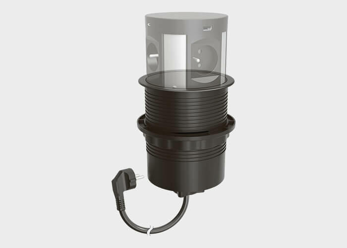 Bloc prises escamotable avec chargeur à induction - INCARA™ Tower LEGRAND